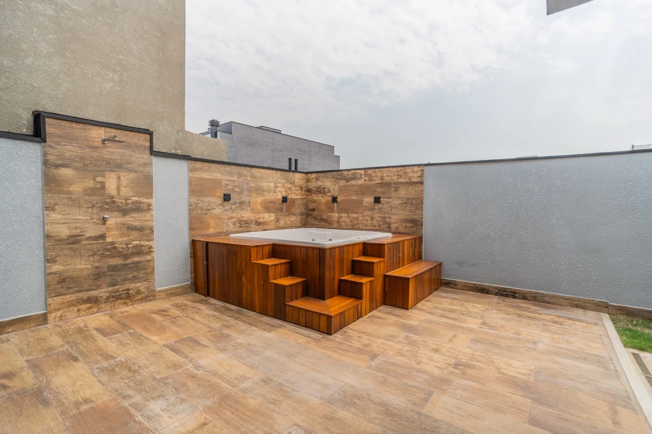 Casa Moderna com Spa em Condomínio — foto 25