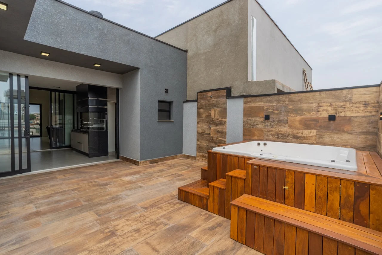 Casa Moderna com Spa em Condomínio — foto 29